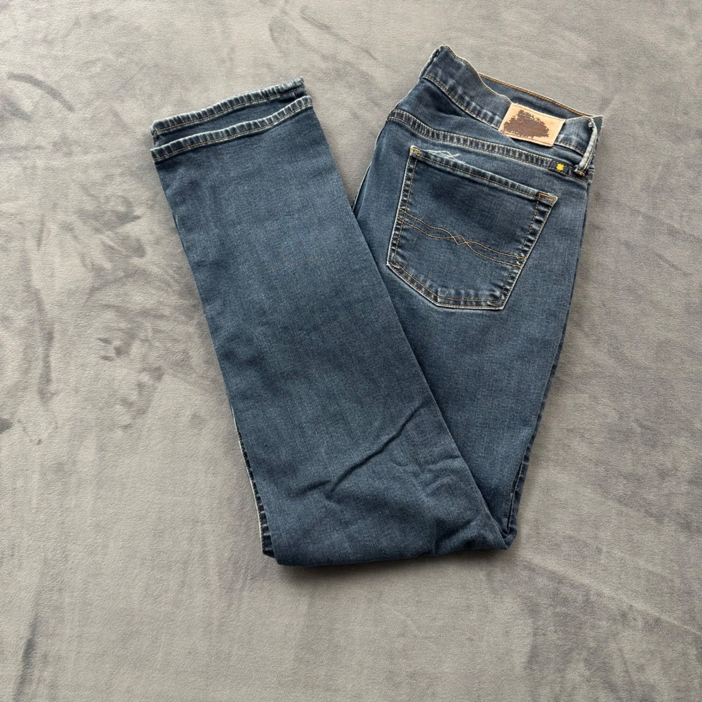 Lucky Brand Sweet N Straight Ankle Jeans Dark Wash Blue Denim 6/28